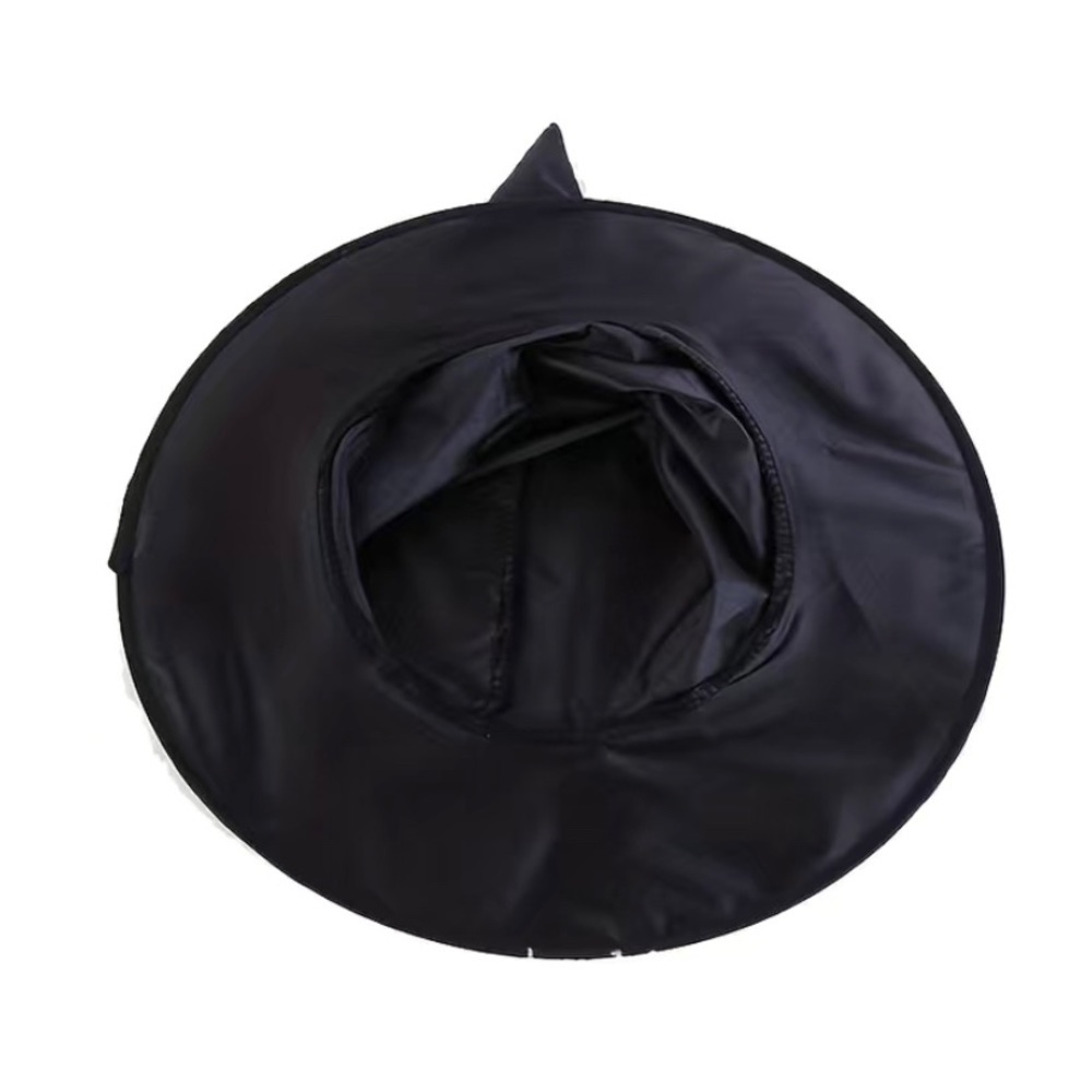 Set of 5 Halloween Black Witch Hat Fall Festival Octoberfest Party Costume - Picture 6 of 8